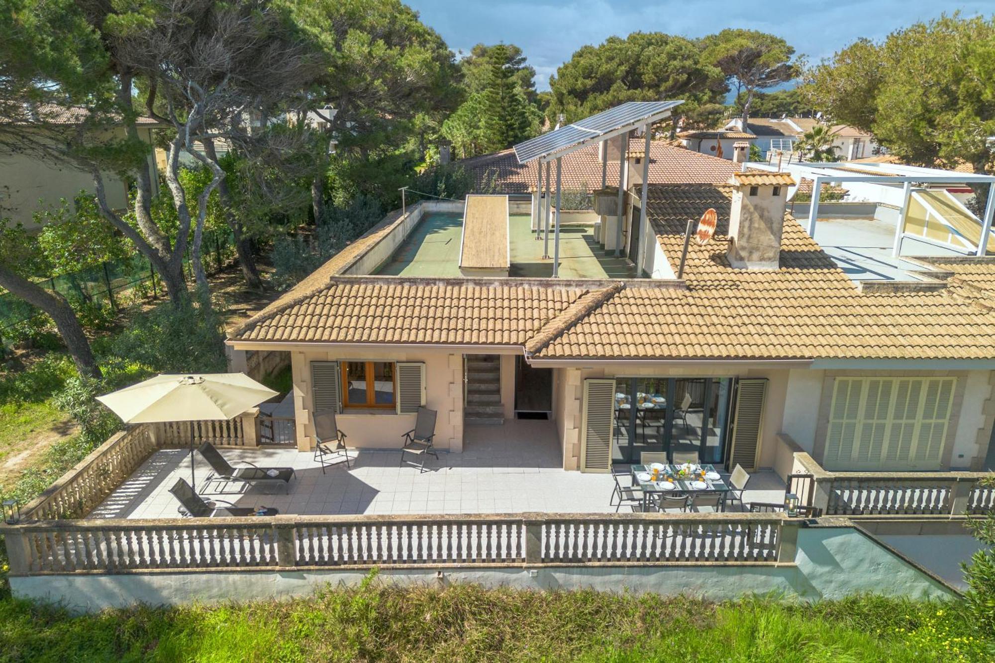 Villa Can Canta Natura Park House At Platja De Muro Beach ภายนอก รูปภาพ